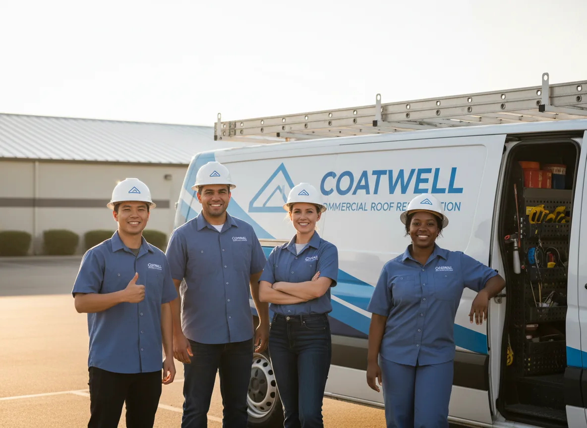 Commercial roof coating company in Spring Valley, OH